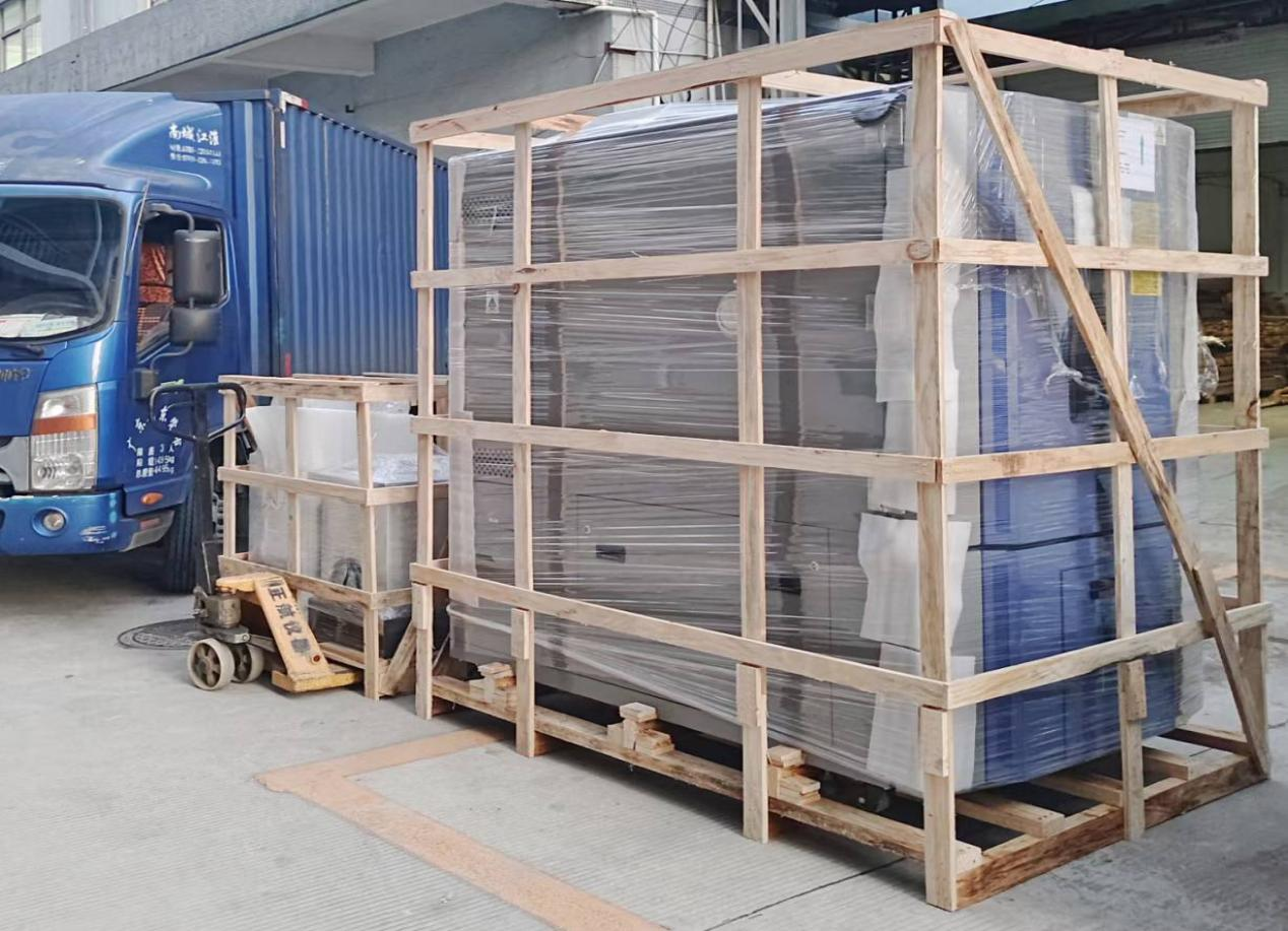 電磁振動(dòng)臺(tái)發(fā)貨青島老客戶公司